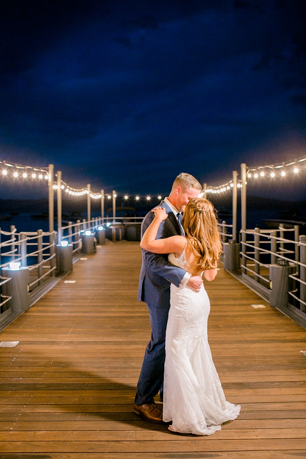 first dance on dock