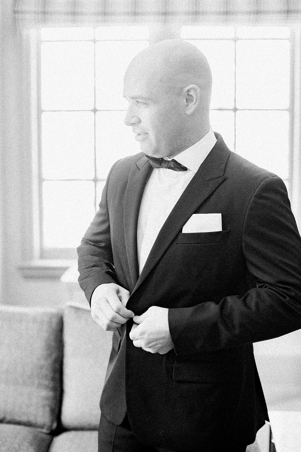 groom dressing