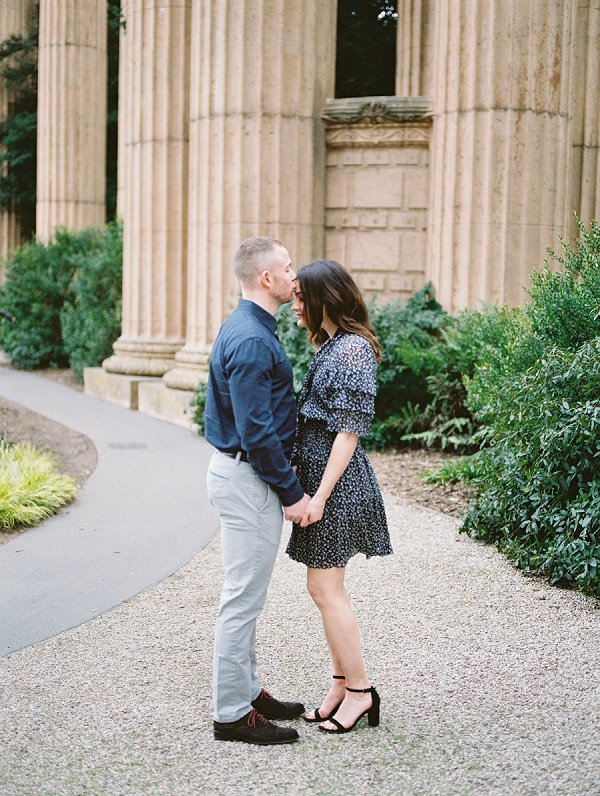 palace of fine arts engagement session