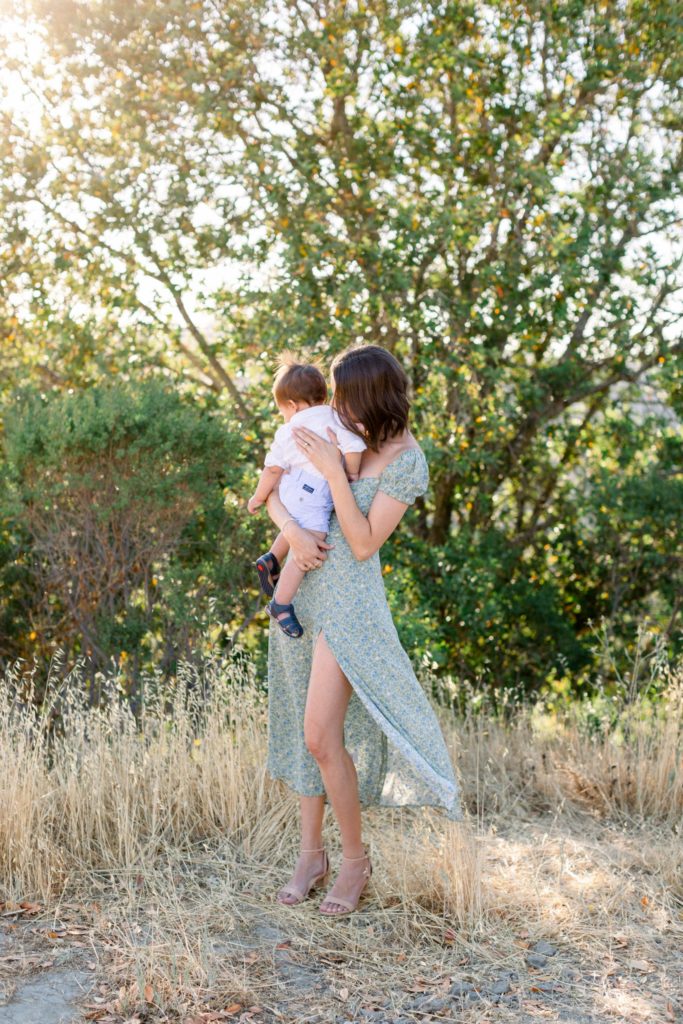 San Francisco Family Photography mother holding son